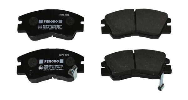 FERODO FDB556 Brake Pad Set, disc brake