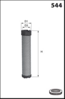 MISFAT Filtre à air secondaire R461