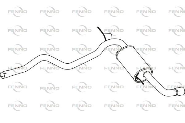 Глушник універсал BMW 3 F30-31 12-19 18308514426