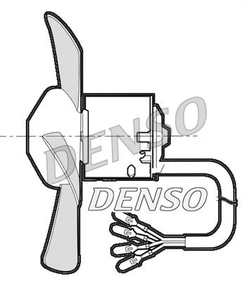 DENSO DEA09206 Interior Blower