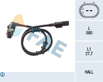 FAE érzékelő, kerékfordulatszám 78134