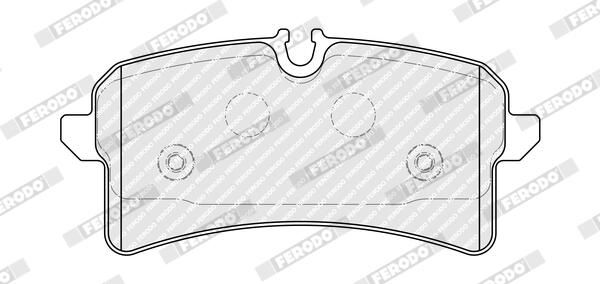FERODO FDB5383 Brake Pad Set, disc brake