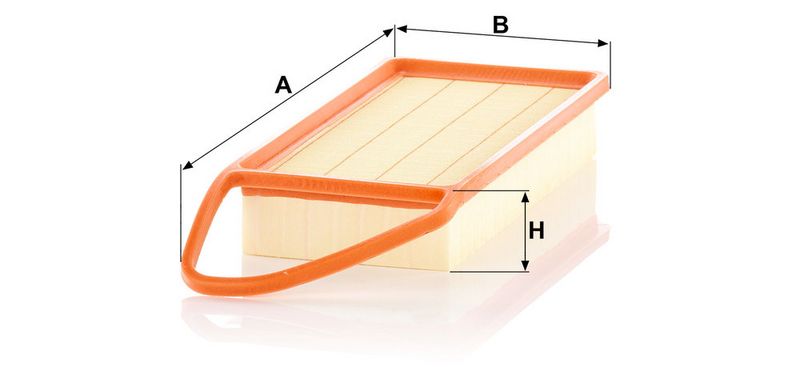 Õhufilter, MANN-FILTER C 3087, 2