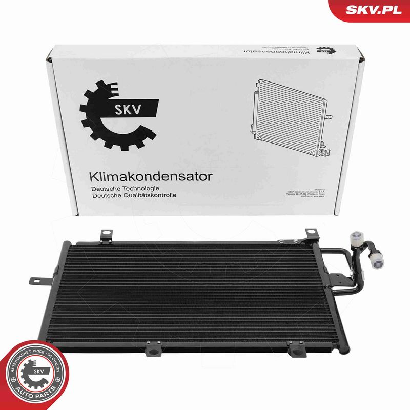 ESEN SKV 86SKV596 Condenser, air conditioning
