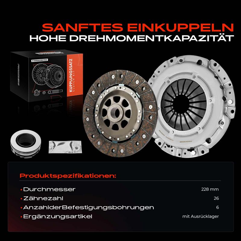 Frankberg 5481FB0037805 Clutch Kit