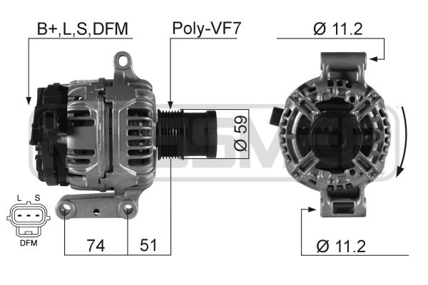 ERA generátor 210278A