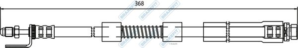 APEC Brake Hose BHO4183