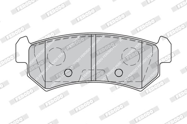 FERODO FDB1889 Brake Pad Set, disc brake