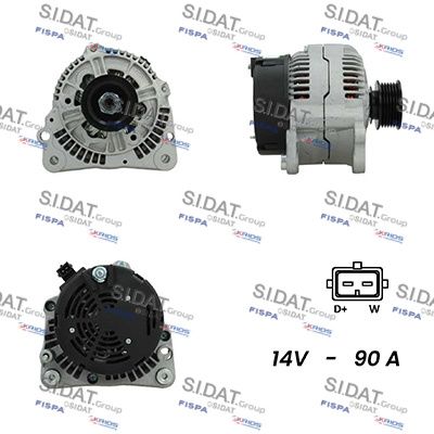 SIDAT generátor A12BH0184A2