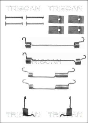 TRISCAN tartozékkészlet, fékpofa 8105 102610