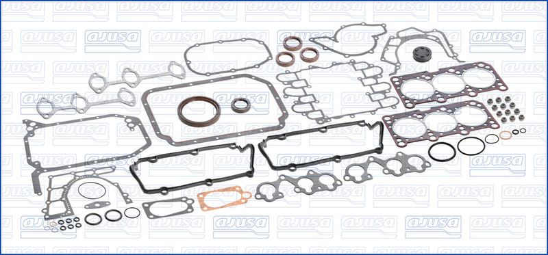 Комплект прокладок (целый) AJUSA 50114300, PROTON MITSUBISHI HYUNDAI EAGLE DODGE CHRYSLER VOLKSWAGEN AUDI