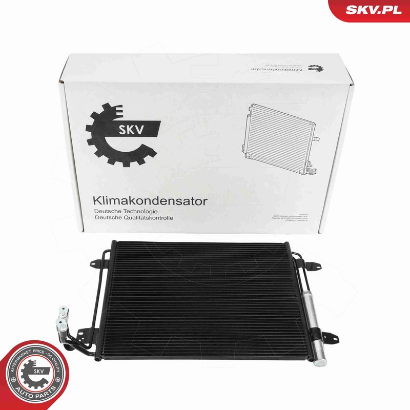 ESEN SKV 86SKV091 Condenser, air conditioning