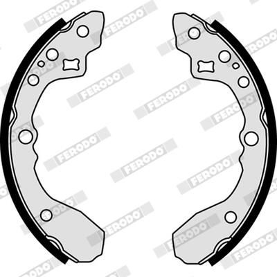 FERODO FSB609 Brake Shoe Set