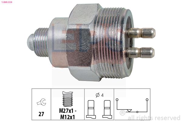 EPS Mercedess Переключатель света з/хода Sprinter 95-06,Vito 03-,Sprinter 06-