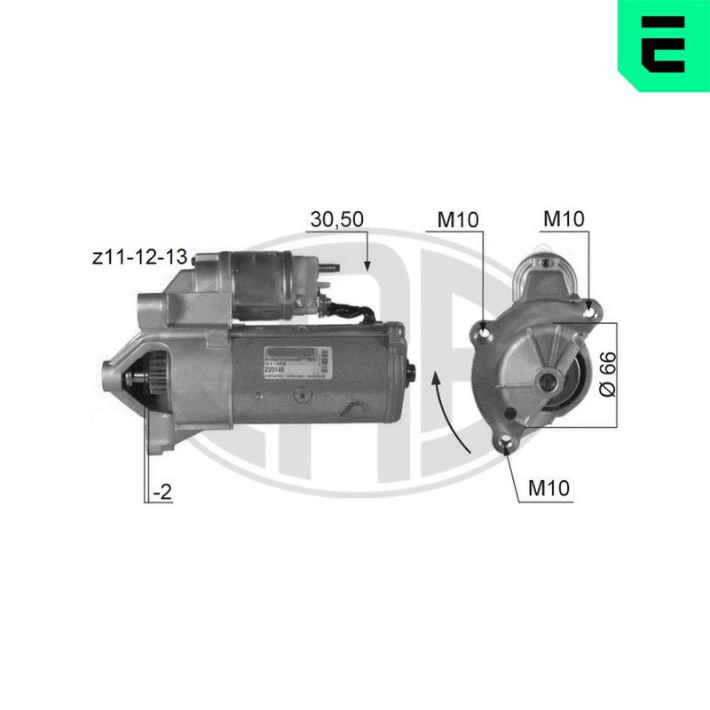 Стартер, Era 220148A