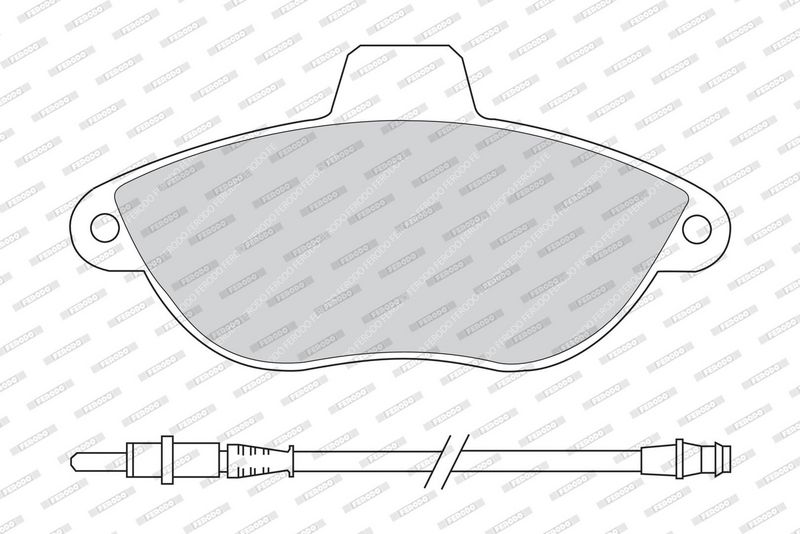 FERODO Plaquettes de frein à disque FVR1002