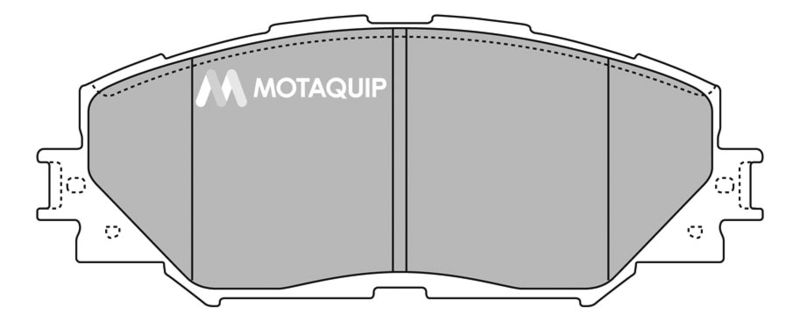 MOTAQUIP fékbetétkészlet, tárcsafék LVXL1362
