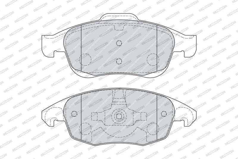 desky brzdové CITROËN, PEUGEOT, pn FDB1971