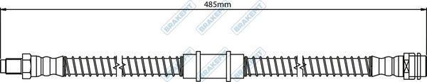 APEC Brake Hose BHO4261