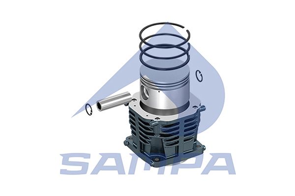 Втулка циліндра, повітряний компресор, Sampa 096.920