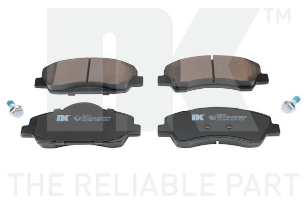 Bremseklodser - sæt til begge hjul