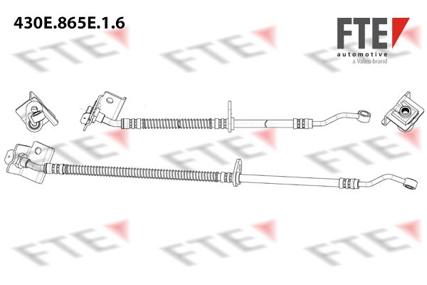 FTE fékcső 430E.865E.1.6