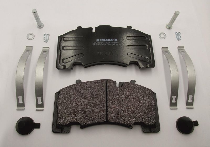 Sada brzdových destiček, kotoučová brzda FCV4584B