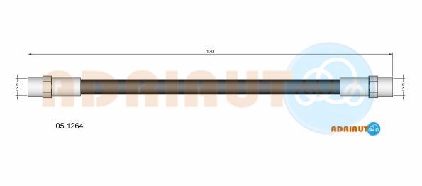 Гальмівний шланг, Adriauto 05.1264