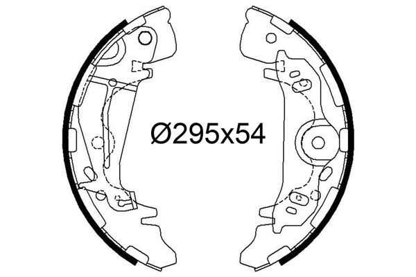 VALEO Remschoenset 564312