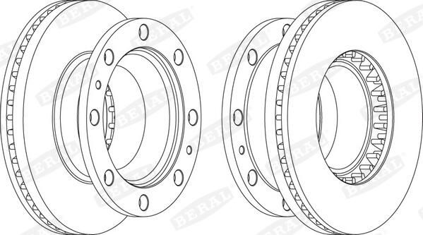 BERAL Remschijf