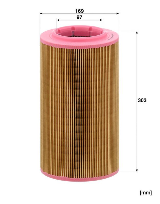 Õhufilter, MANN-FILTER C 17 237