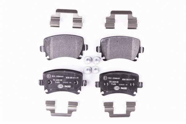 HELLA 8DB 355 011-771 Brake Pad Set, disc brake