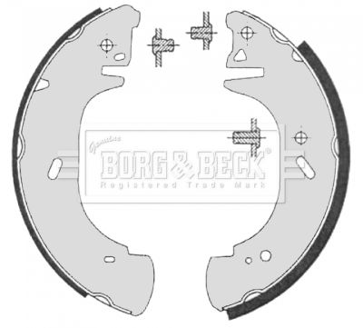 BORG & BECK fékpofakészlet BBS6325