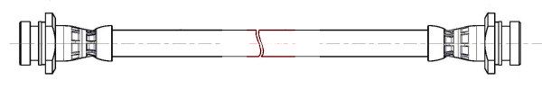 APEC Brake Hose HOS4548