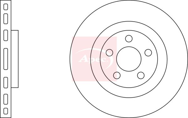 APEC Brake Disc DSK3178