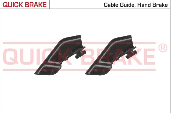 Комплект тросів, стоянкове гальмо, Quick Brake 10521K