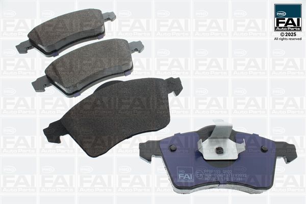 FAI AutoParts Stabdžių trinkelių rinkinys, diskinis stabdys