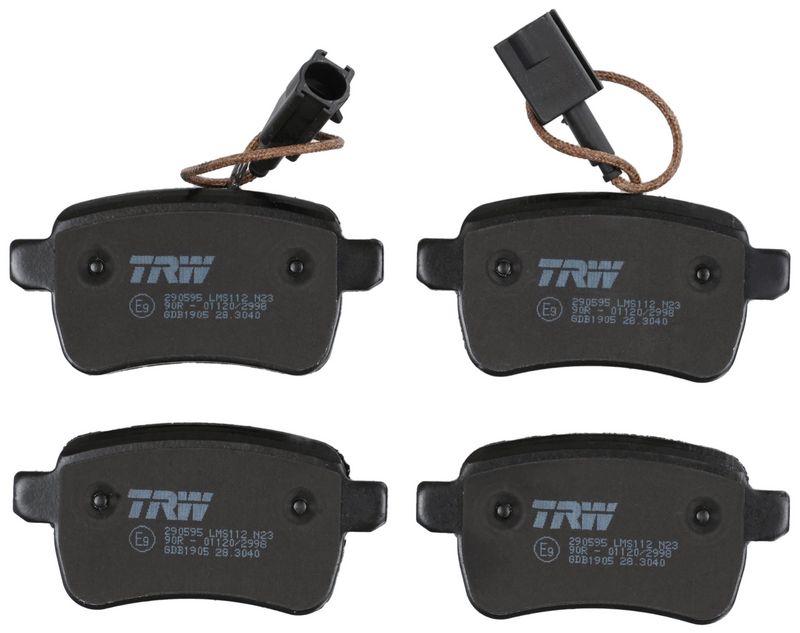 TRW GDB1905 Brake Pad Set, disc brake