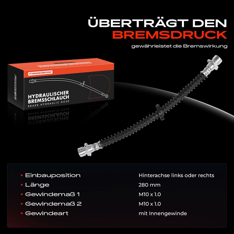 Frankberg 5481FB0004607 Brake Hose