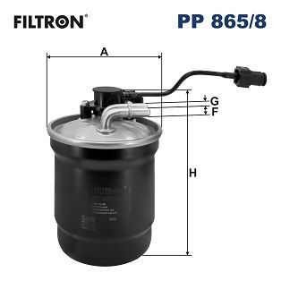 FILTRON Üzemanyagszűrő PP 865/8