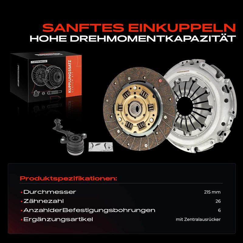 Frankberg 5481FB0037605 Clutch Kit
