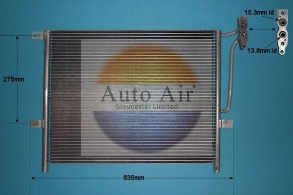 Auto Air Gloucester 16-6101 Condenser, air conditioning