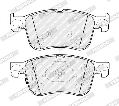 FERODO FDB4849 Brake Pad Set, disc brake