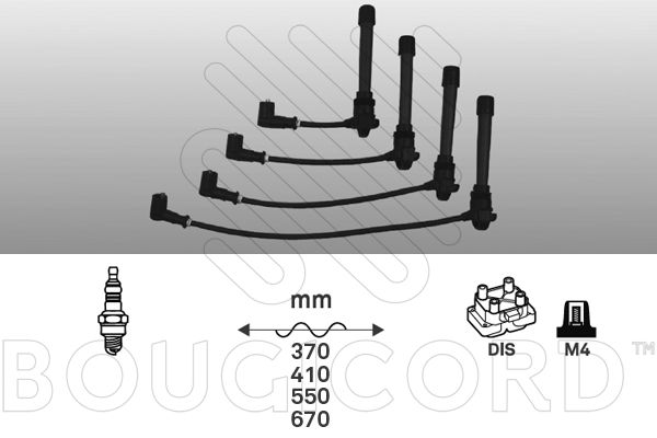 EFI AUTOMOTIVE 4206 Ignition Cable Kit
