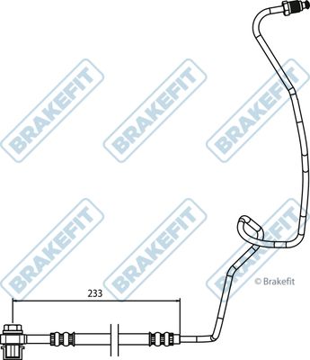 APEC Brake Hose BHO4301