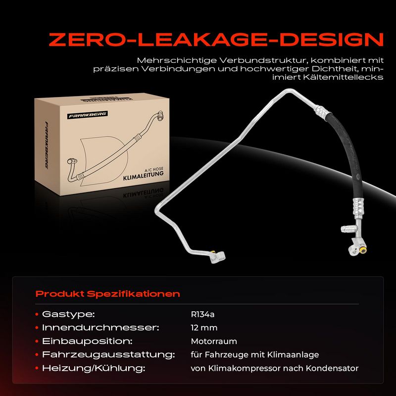 Frankberg 5481FB0031960 High/Low-pressure Line, air conditioning