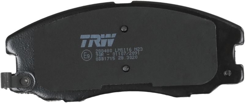 TRW GDB1715 Brake Pad Set, disc brake