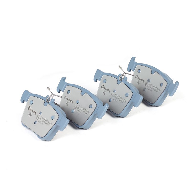 Piduriklotsi komplekt, ketaspidur, BREMBO P 85 124E