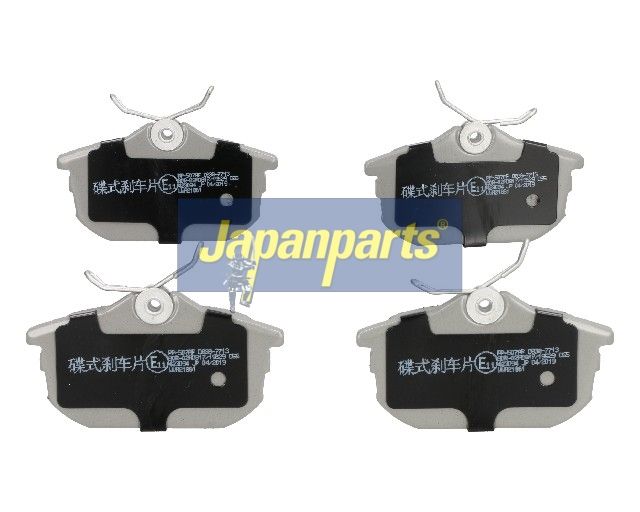 set placute frana,frana disc JAPANPARTS PP-507AF
