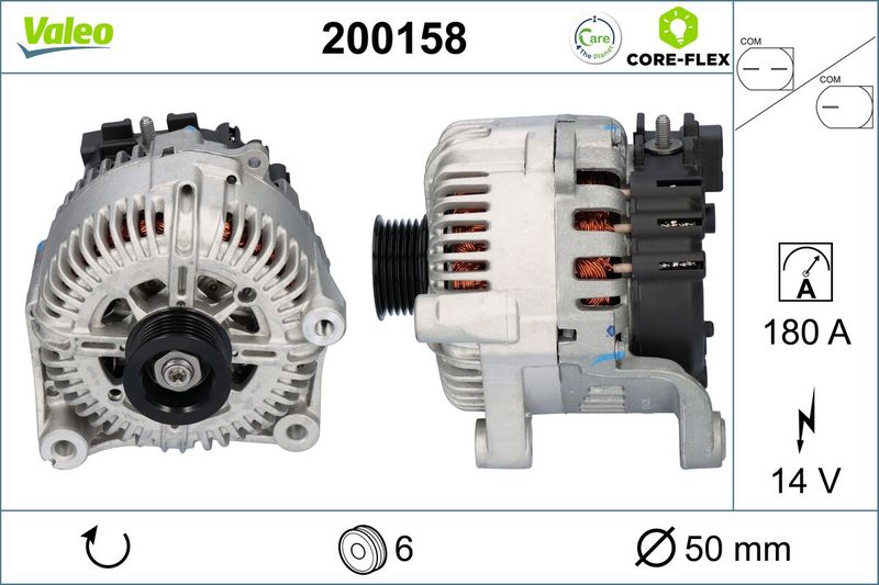 VALEO Dynamo / Alternator 200158